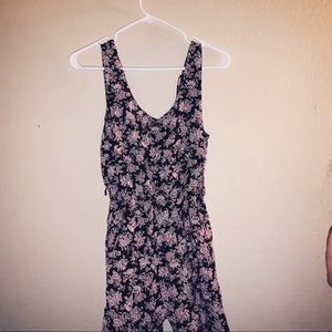 Forever 21 Women’s Floral Jumpsuit
